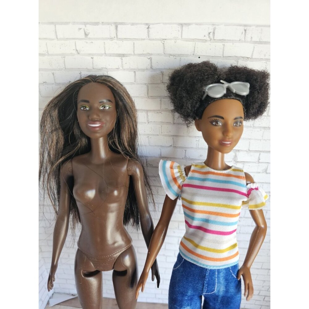 Mattel Barbie Loves the Ocean Friend Rebodied Wheelchair Nikki Fashion Doll Lot